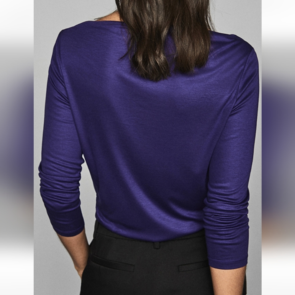 NWT REISS | Marilyn Long Sleeved Top - Picture 4 of 6
